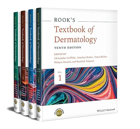 " Rook's Textbook of Dermatology, 4 Volume Set 10th Edition"