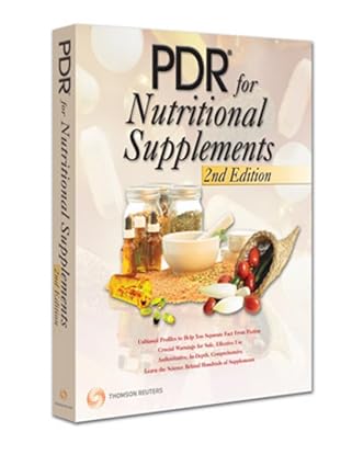 PDR for Nutritional Supplements